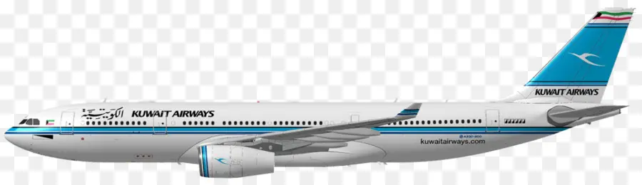 Avión De Kuwait Airways，Aeronave PNG