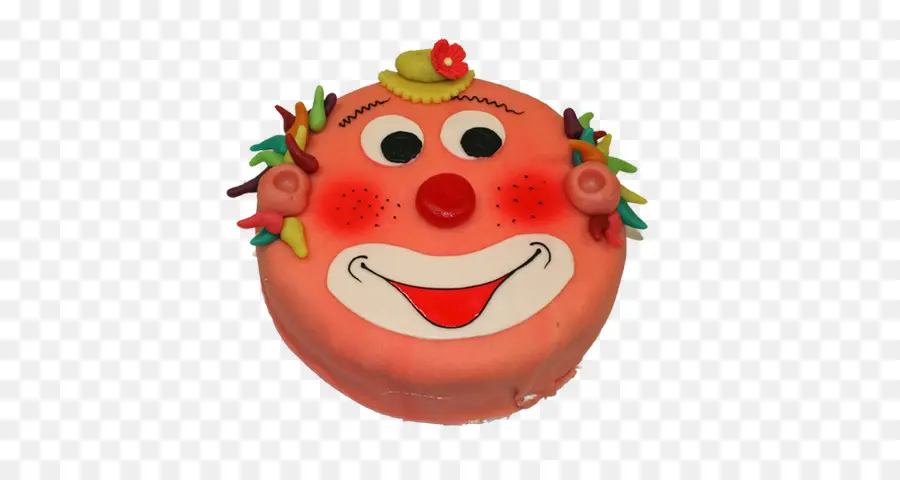 Pastel De Payaso，Rostro PNG