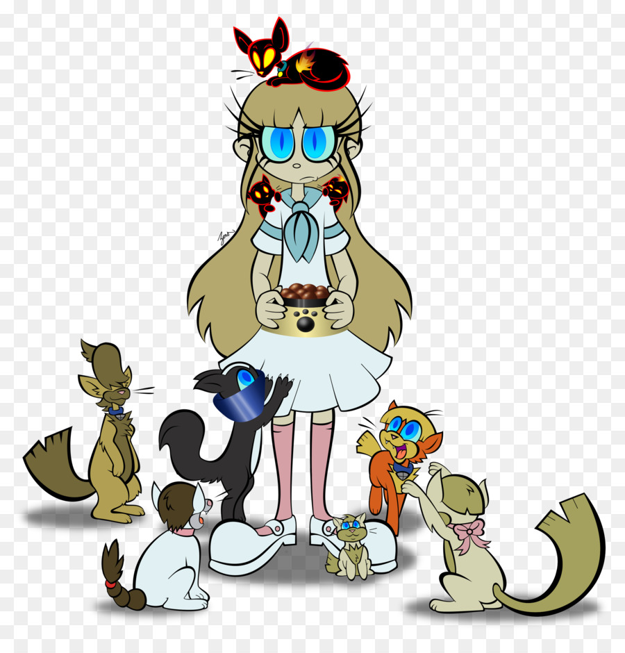 Niña Con Gatos，Gatos PNG