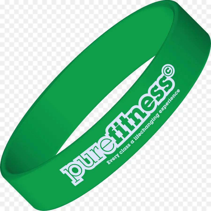 Banda De Fitness Verde，Pulsera PNG