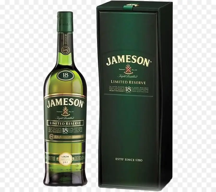 Jameson Irish Whiskey，Blended Whisky PNG