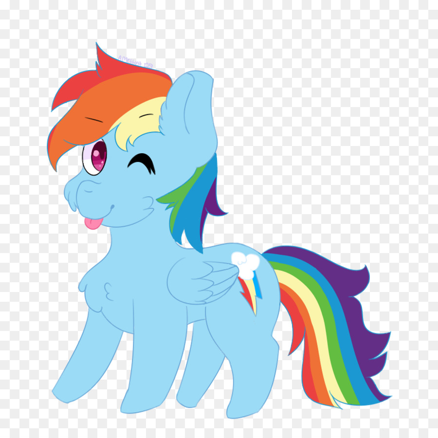 Poni Arcoiris，Vistoso PNG