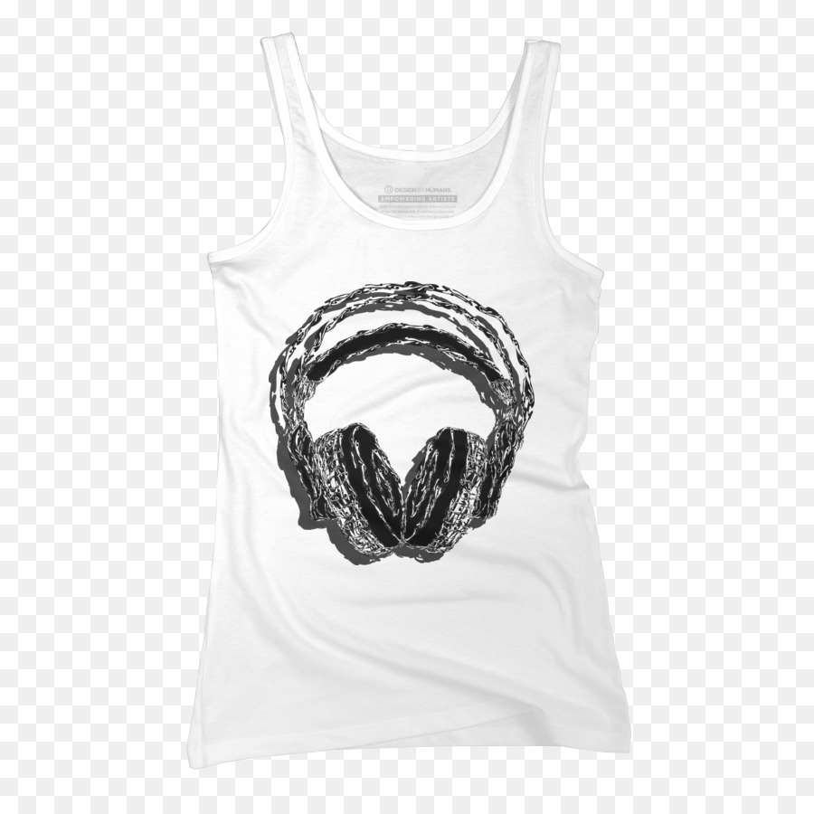 Camiseta，Auriculares PNG