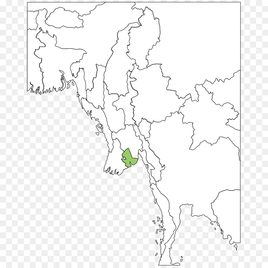 Birmania，Arte Lineal PNG