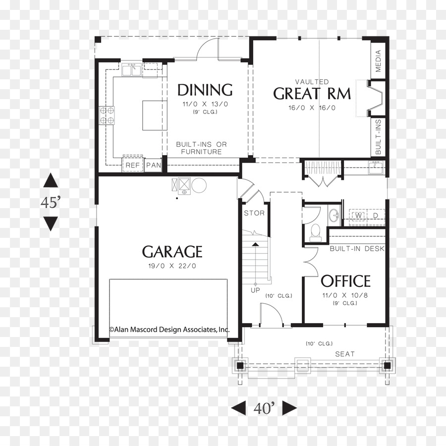 Plano De Planta De La Casa，Alojamiento PNG