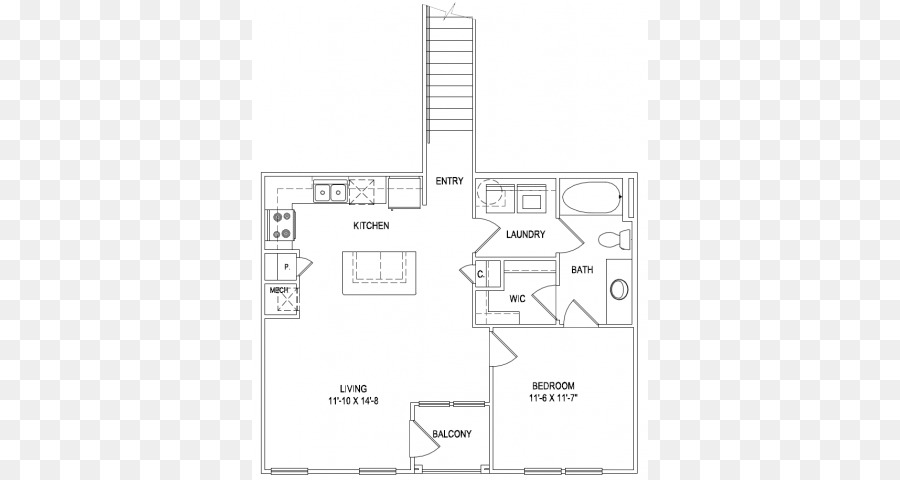 Hawthorne Apartamentos，Plan De Piso PNG