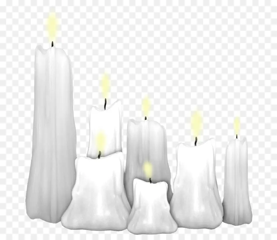 Velas Blancas，Luz PNG