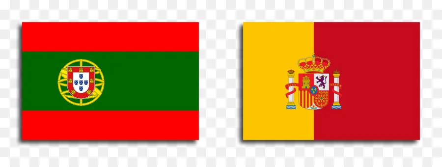 Banderas De Portugal Y España，Nacional PNG