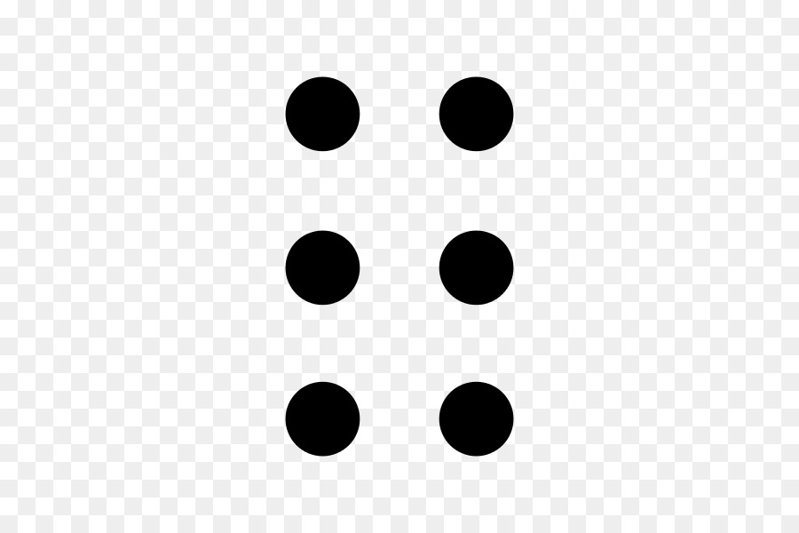 Braille，Inglés En Braille PNG