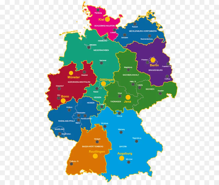 Alemania，El Oeste De Alemania PNG