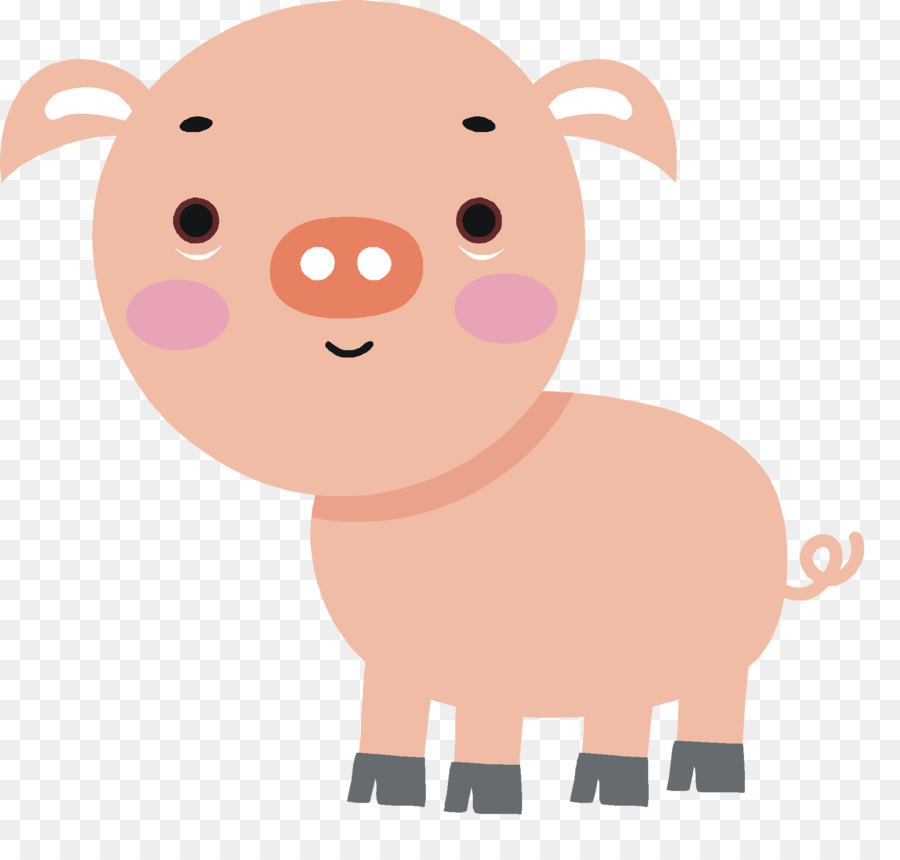 Cerdo，Dibujos Animados PNG