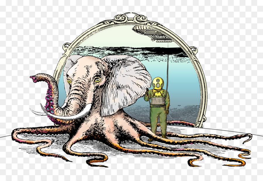 Híbrido De Pulpo Elefante，Elefante PNG