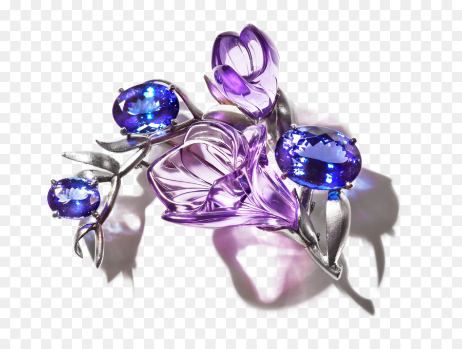 Broche，Amatista PNG