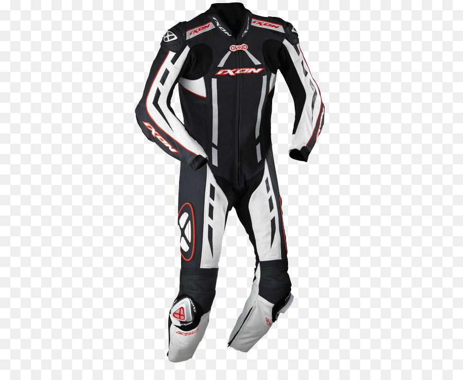 Traje De Carreras Negro，Motocicleta PNG