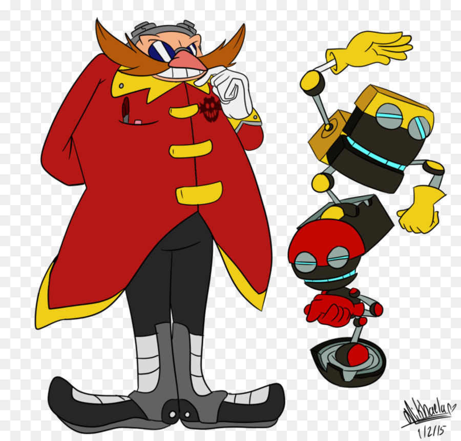 Doctor Eggman，Personaje PNG