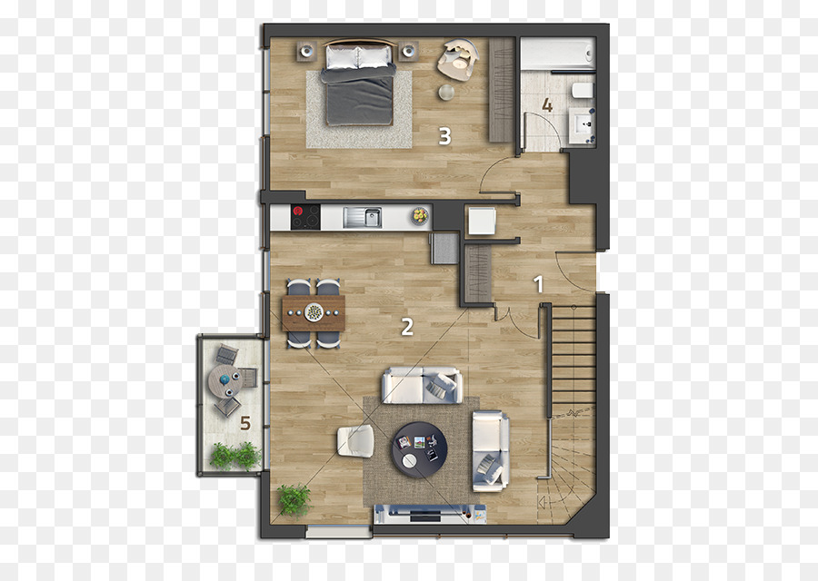 Plan De Piso，Apartamento PNG