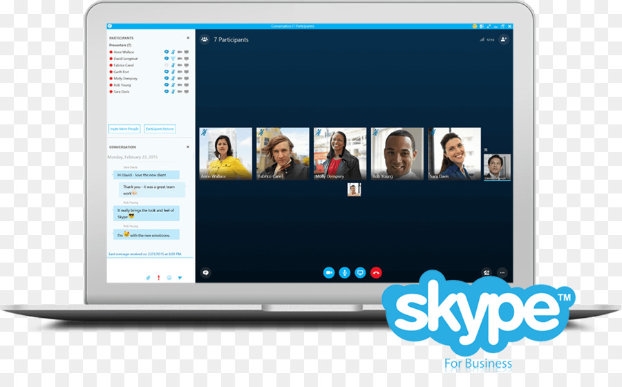 Skype For Business，Software Informático PNG
