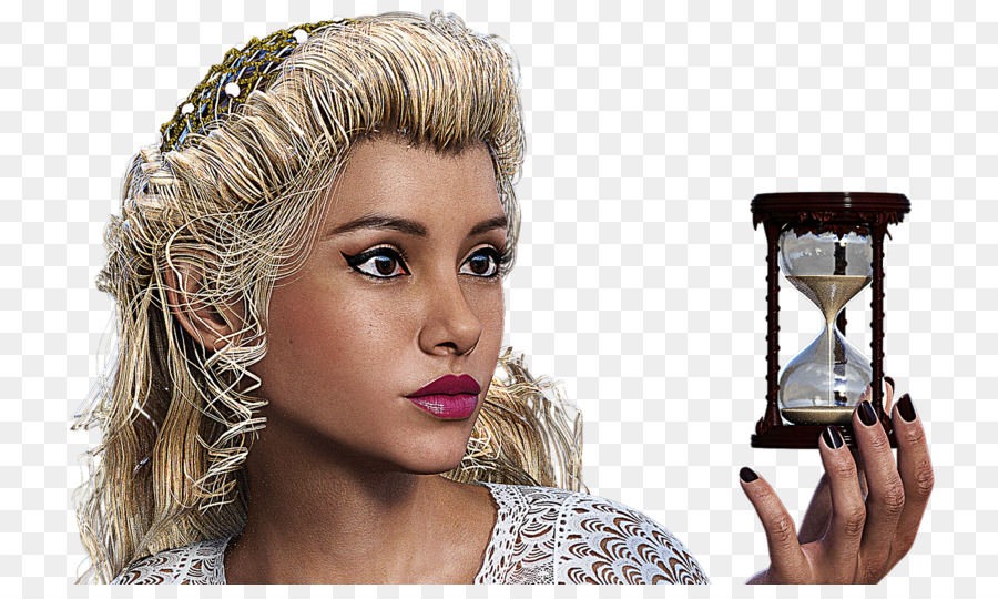 Reloj De Arena，Mujer PNG