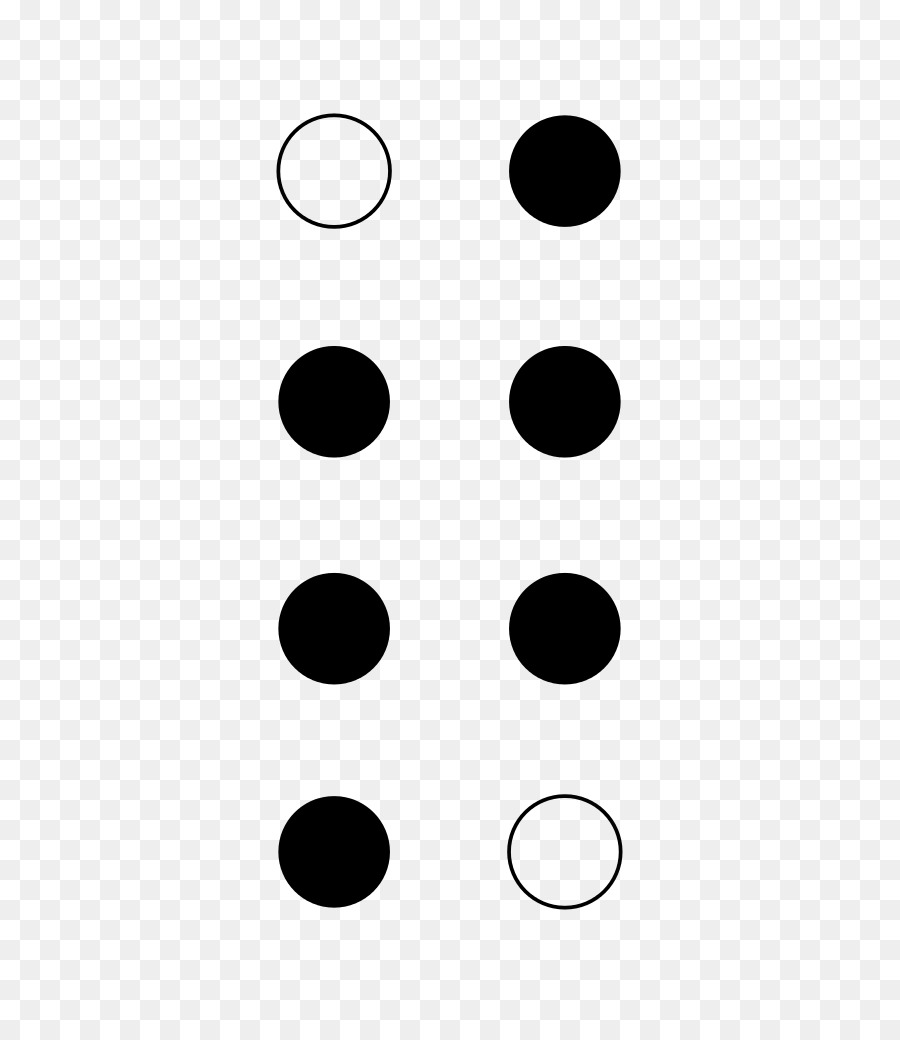 Braille，Puntos PNG