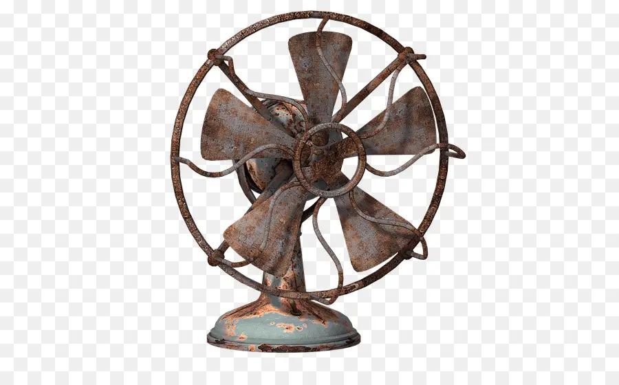 Ventilador Oxidado，Antiguo PNG