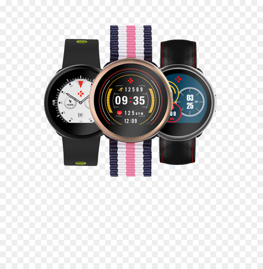 Reloj，Mykronoz Zeround2hr Smartwatch 45mm Negro Cepillado PNG