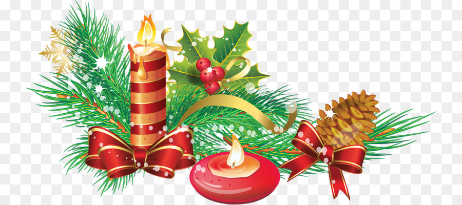 Velas De Navidad，Acebo PNG