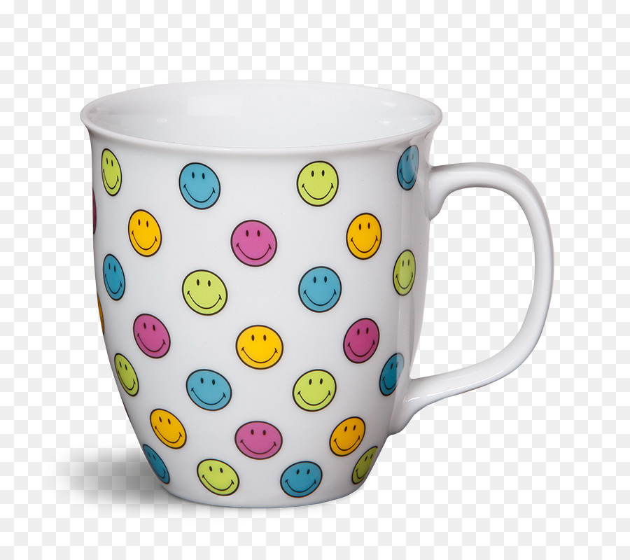 Taza，Caras Sonrientes PNG