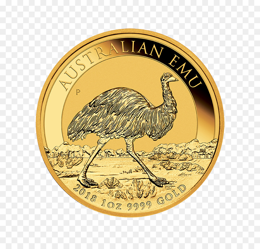 Moneda De Oro，Emú PNG