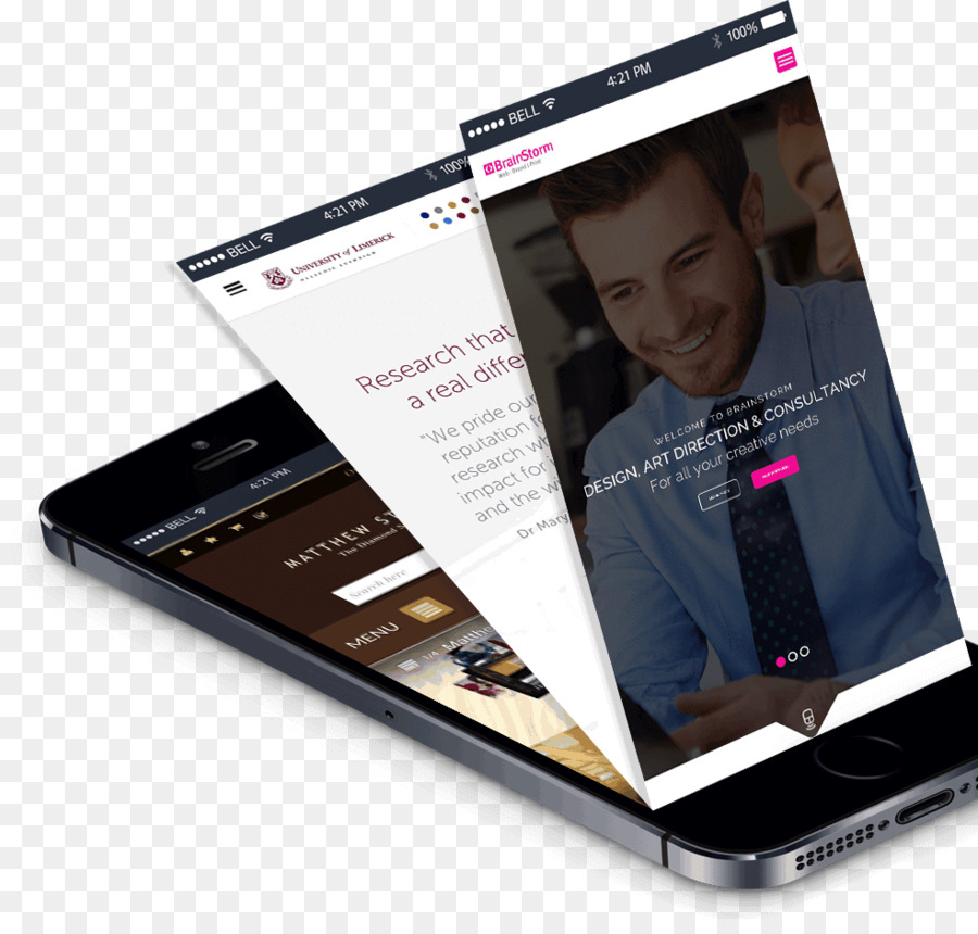 Smartphone，El Diseño Web Responsivo PNG