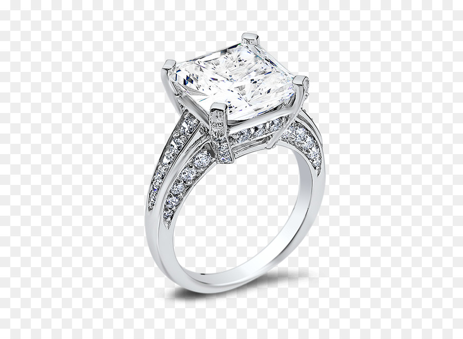 Anillo De Diamantes，Joyas PNG