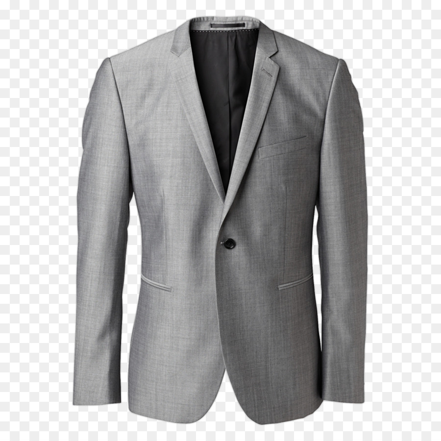 Traje Gris，Chaqueta PNG