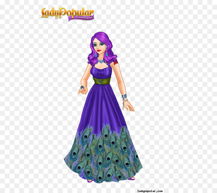 Lady Popular，Ropa PNG