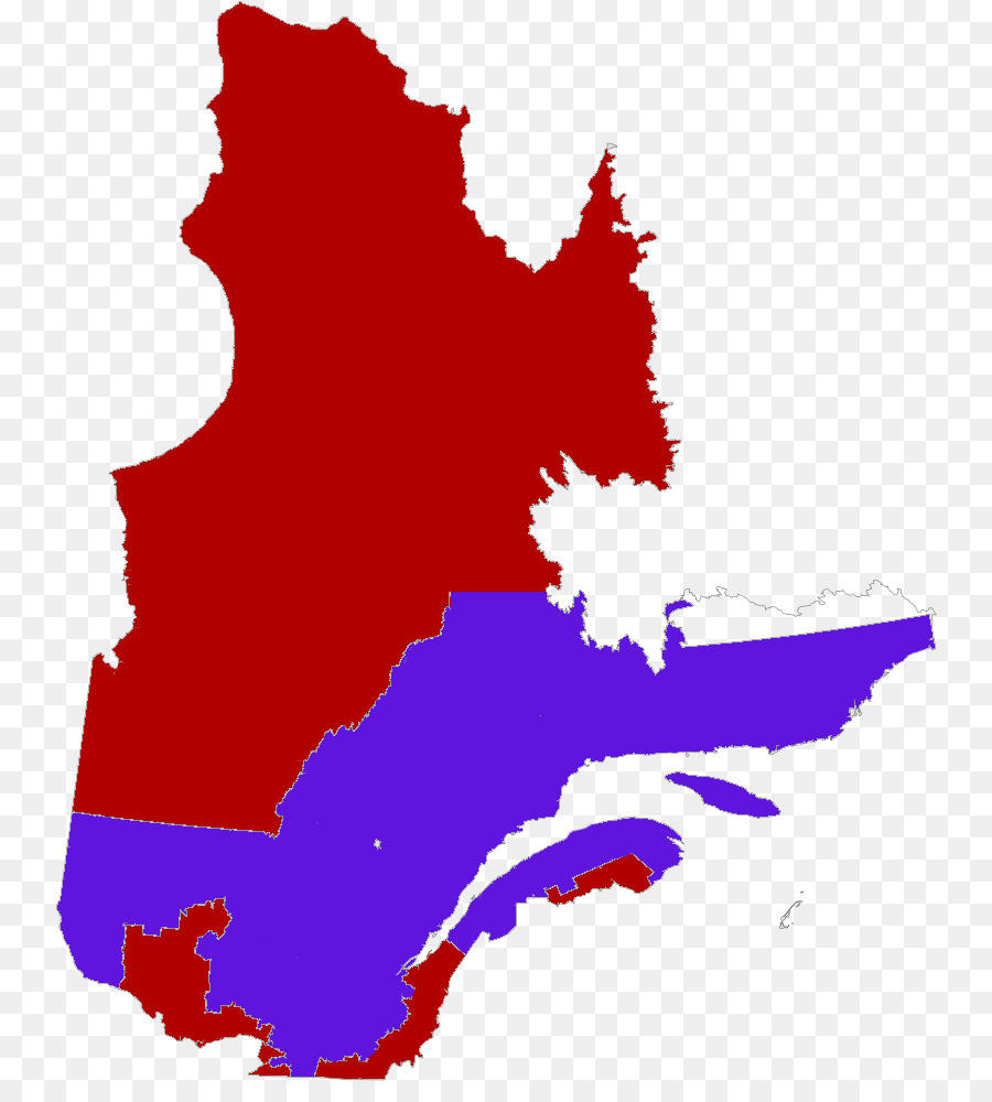 Quebec，Mapa Del Vector PNG