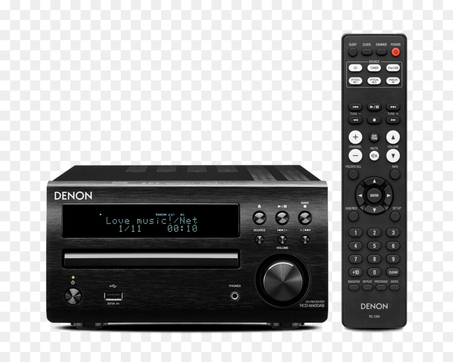 Denon，Sistema De Audio Denon Dm40dab PNG