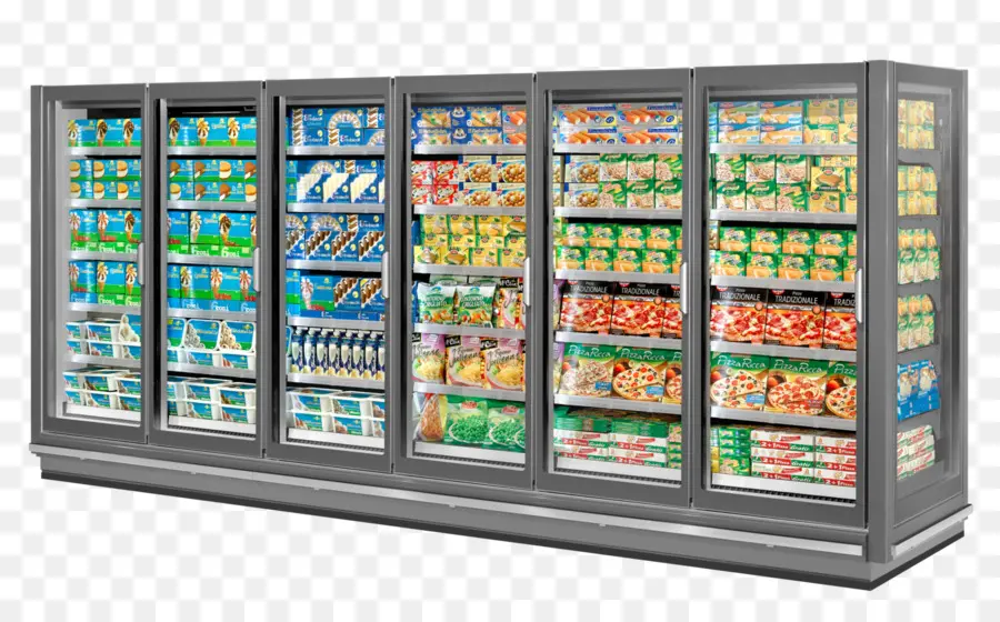 Refrigerador，Alimentos Congelados PNG