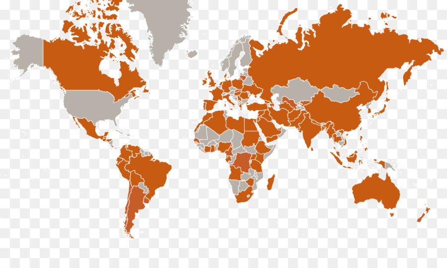 Mapa Mundial，Países PNG