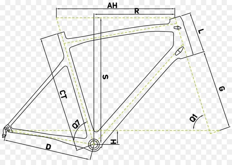 Cuadro De Bicicleta，Diseño PNG