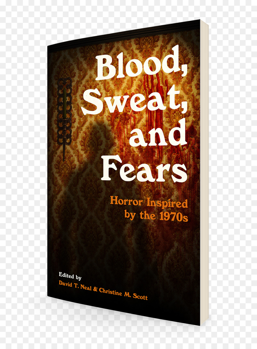Sangre Sudor Y Los Temores De Terror Inspirada En La Década De 1970，Libro PNG