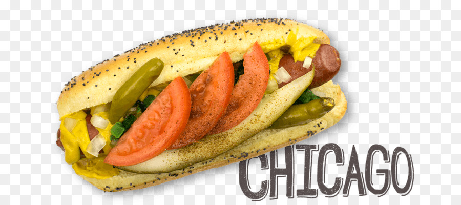 Chicagostyle Perro Caliente，Cocina Vegetariana PNG