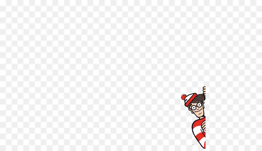 Waldo，Camisa A Rayas PNG