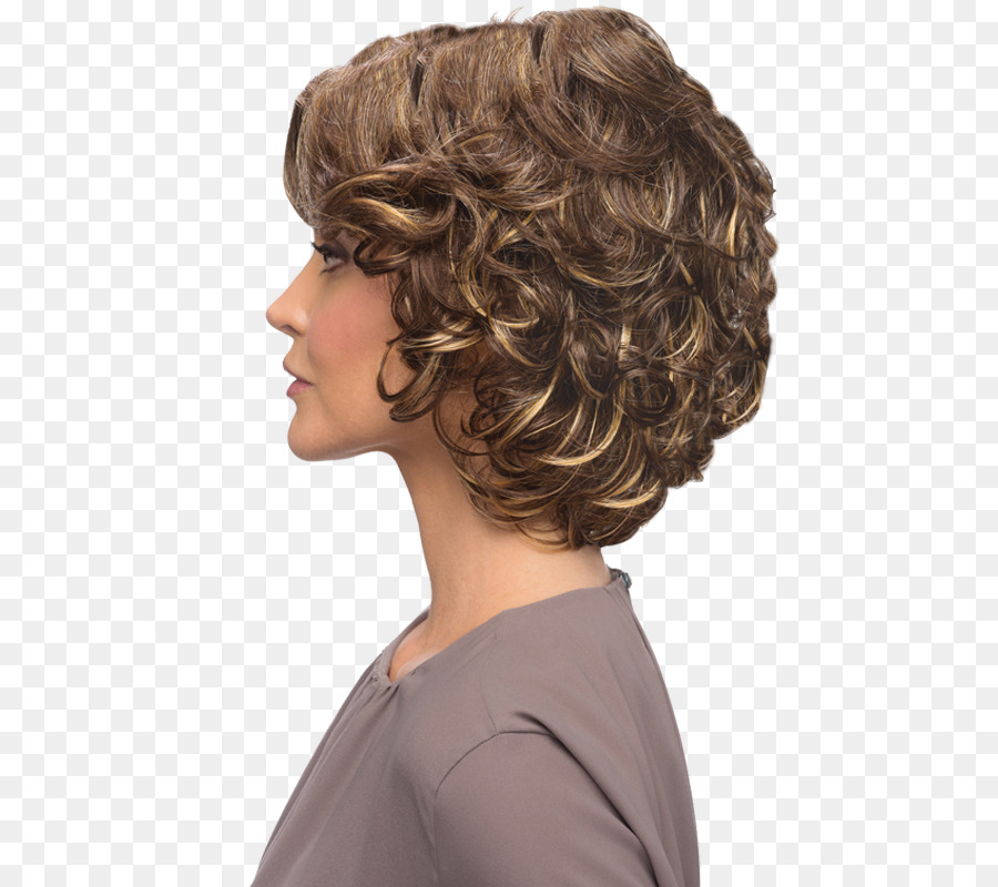 Cabello Castaño，Peinado PNG