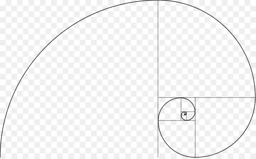 Número Fibonacci，Espiral Dorada PNG