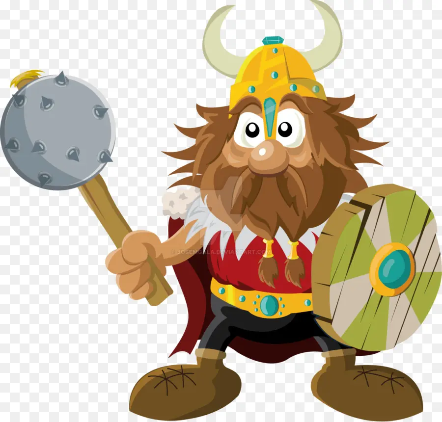 Vikingo De Dibujos Animados，Guerrero PNG