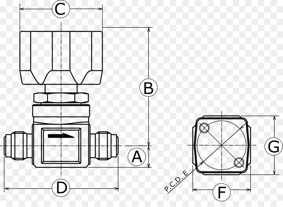 Dibujo Técnico，Plan De Piso PNG