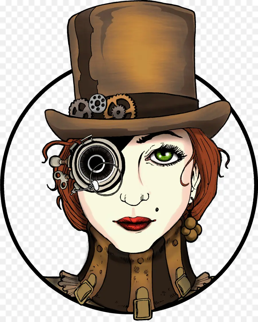 Mujer Steampunk，Steampunk PNG