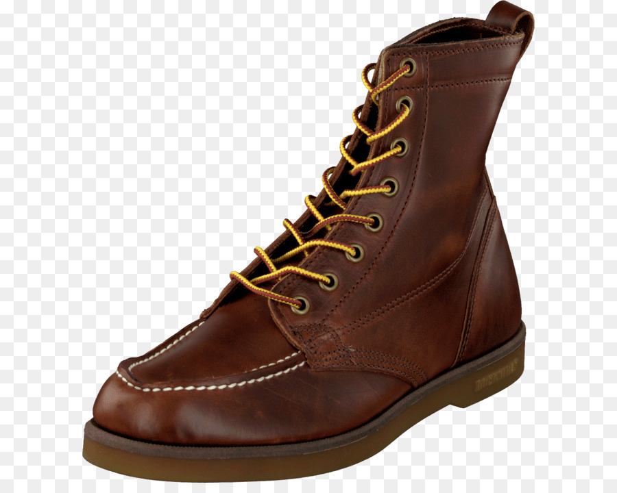 Bota Marrón，Cordones PNG