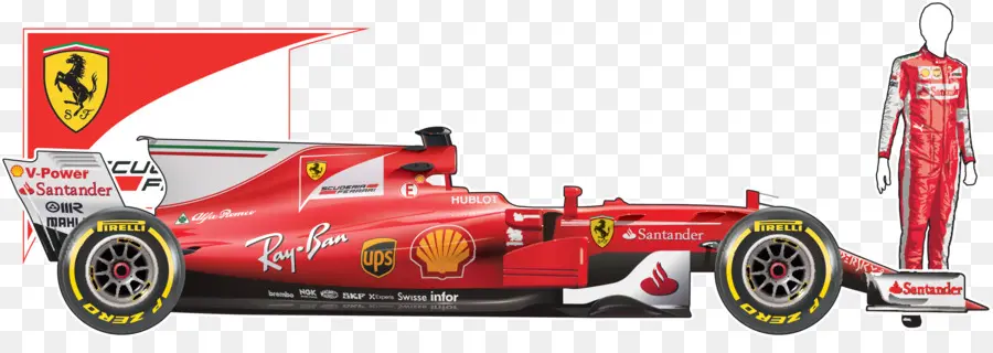 Ferrari F1 Coche，Fórmula 1 PNG