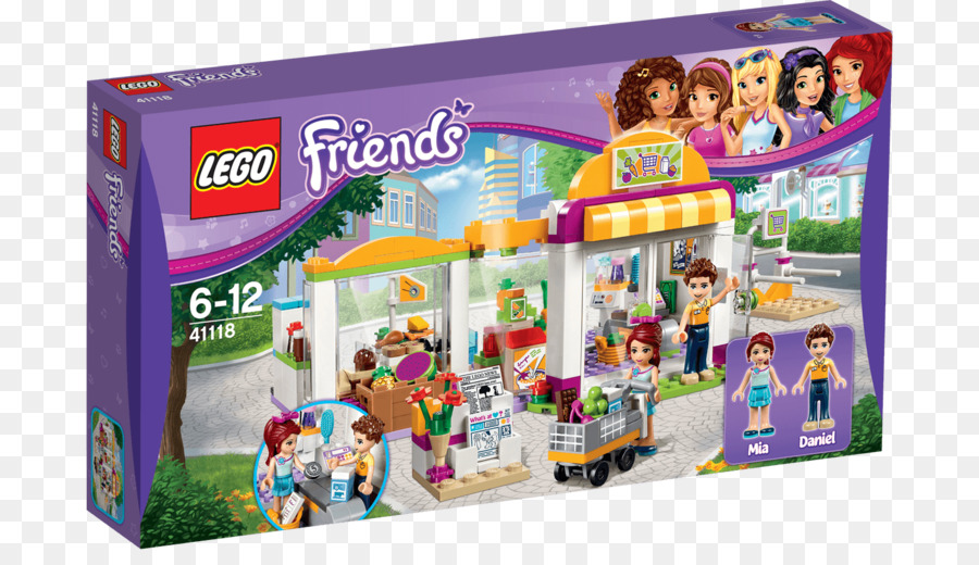 Lego 41118 Amigos Heartlake Supermercado，Lego Friends PNG