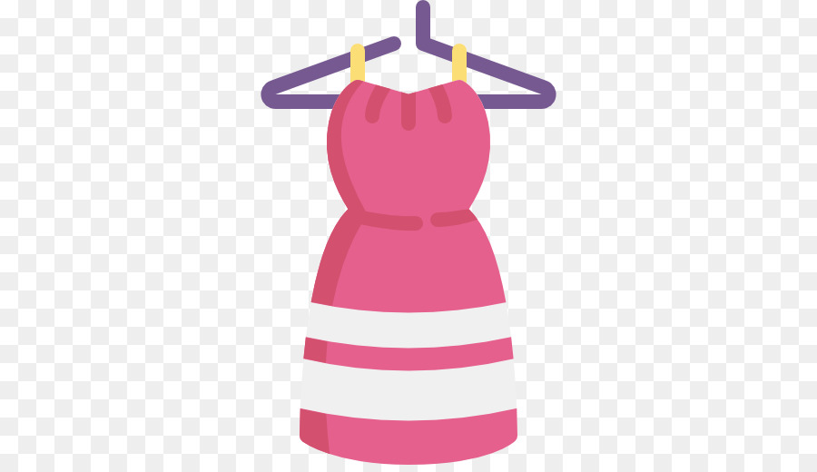 Vestido Rosa，Percha PNG