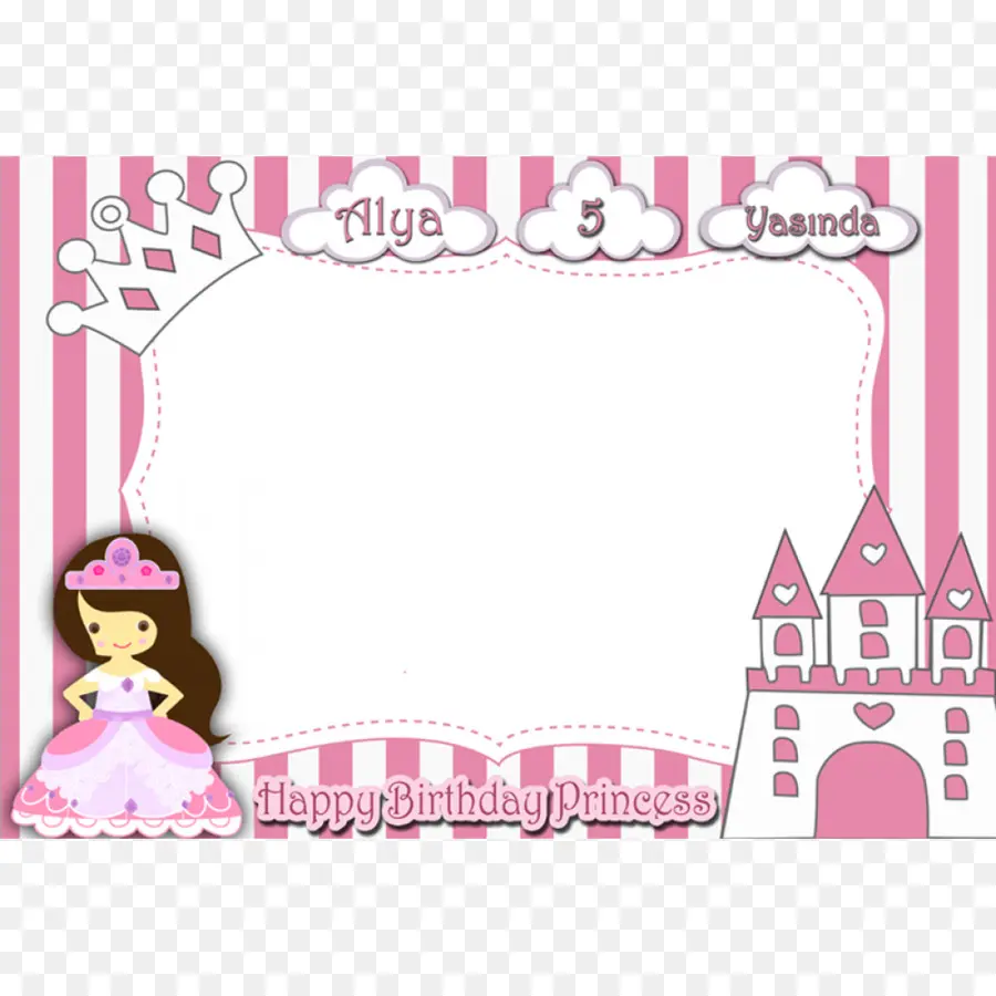 Tarjeta De Cumpleaños，Princesa PNG